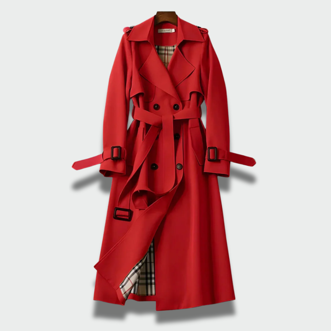 Aistė™ – Klasický podzimní trench kabát