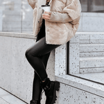 Ava - Stylová Péřová Bunda | | Elora Praha
