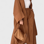 Kaspický dvoudílný relaxační set s dlouhým kimono | | Elora Praha