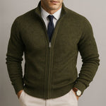 Jake – Cardigan s zipem z merino vlny | | Elora Praha