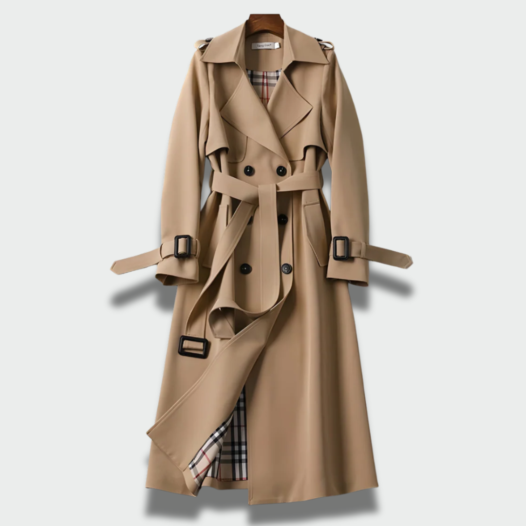 Aistė™ – Klasický podzimní trench kabát
