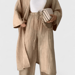 Kaspický dvoudílný relaxační set s dlouhým kimono | | Elora Praha