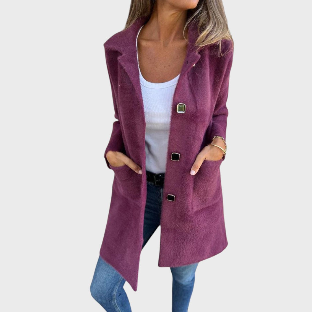 Karolína | Elegantní, hrubý kabát