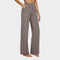 Calista™ | Dámské volné kalhoty hnědé barvy | Pantalons | Elora Praha