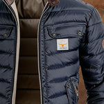 Erik™ - Stylová Vintage Puffer Bunda | | Elora Praha