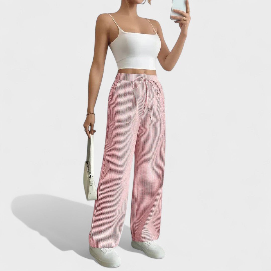Maria™ - Pohodlné kalhoty s elegantními akcenty | | Elora Praha