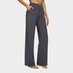 Calista™ | Dámské volné kalhoty hnědé barvy | Pantalons | Elora Praha
