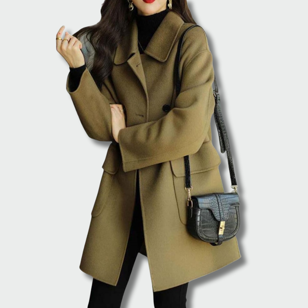 Simona™ – Stylový podzimní kabát