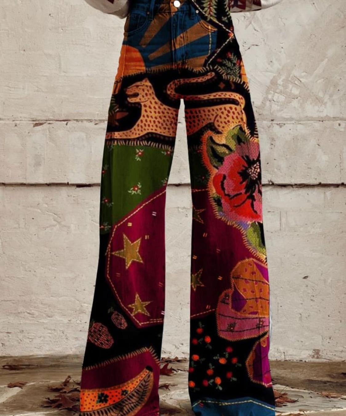 Adéla - Boho Chic Kalhoty