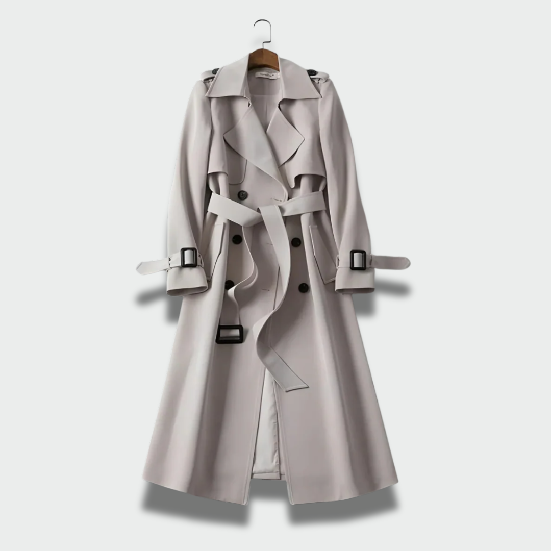 Aistė™ – Klasický podzimní trench kabát