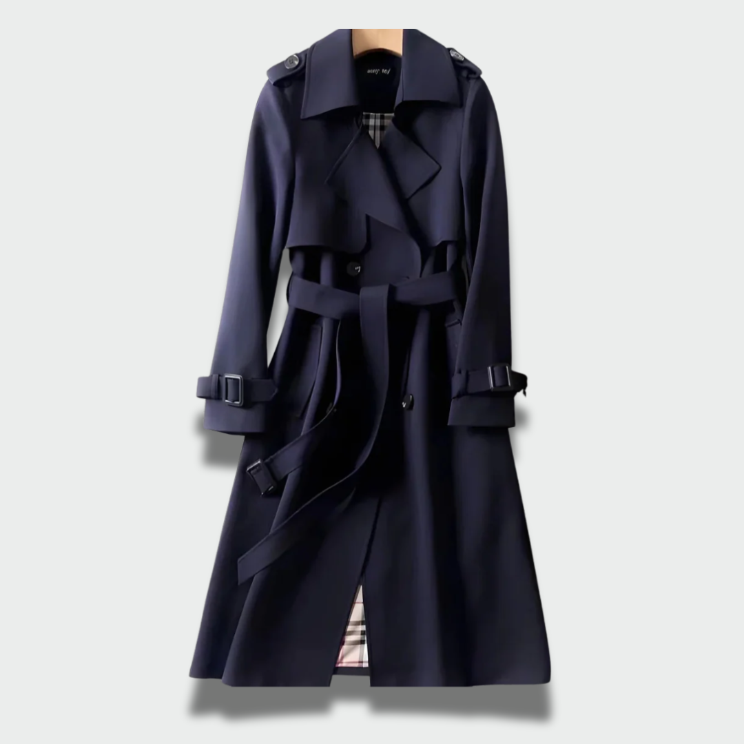 Aistė™ – Klasický podzimní trench kabát