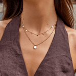 Agatha Gold Kapkový náhrdelník | Necklace | Elora Praha