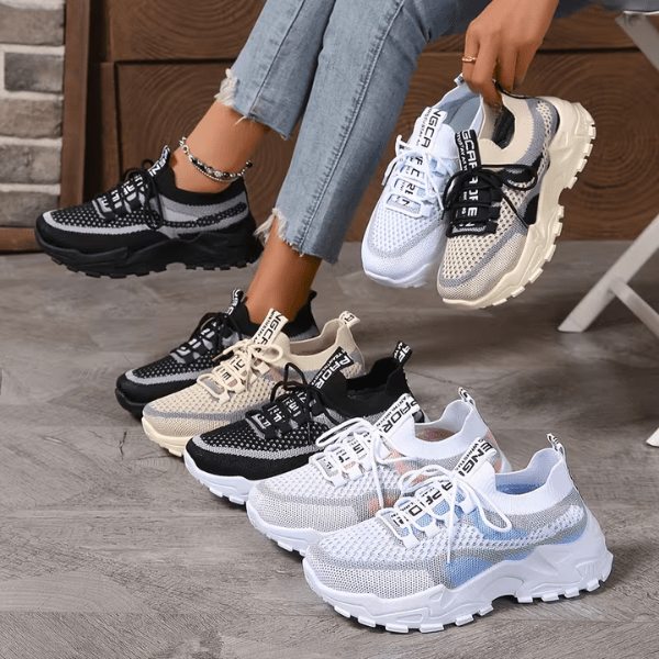 AIRSYNQ™ - PRODYŠNÉ DÁMSKÉ SNEAKERSY PRO CELODENNÍ KOMFORT | AIRSYNQ | Elora Praha