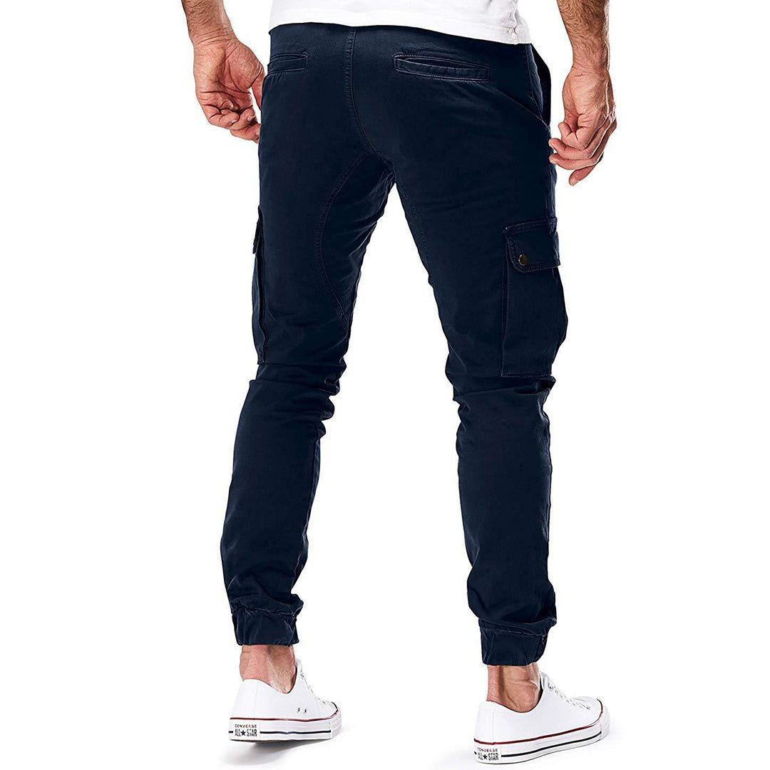 Tomáš – Pánské Cargo Joggingové Kalhoty – Moderní Streetwear Volnočasové Kalhoty s Kapsami a Elastickým Pasem, Outdoor & Každodenní Použití | | Elora Praha