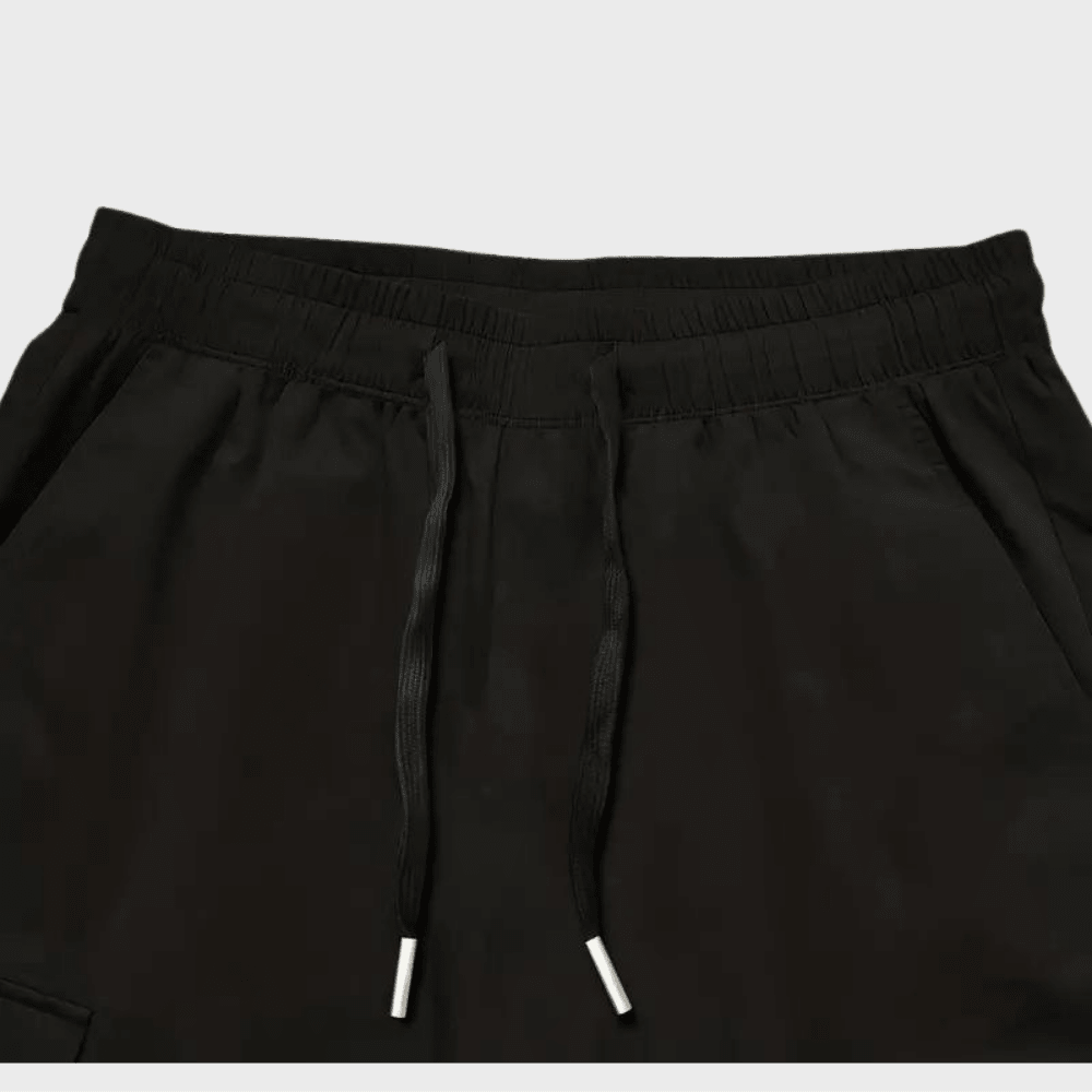 Tomáš – Pánské Cargo Joggingové Kalhoty – Fialové Streetwear Kalhoty s Kapsami na Zip a Náplety | | Elora Praha