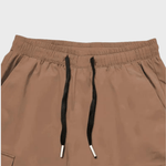 Tomáš – Pánské Cargo Joggingové Kalhoty – Fialové Streetwear Kalhoty s Kapsami na Zip a Náplety | | Elora Praha