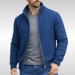 Tiberius™ – Elegantní cardigan se zipem | | Elora Praha