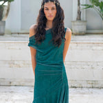 Šaty Lila | Tylové Midi Šaty s Krajkou — Elora Praha | Vestidos | Elora Praha