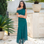Šaty Lila | Tylové Midi Šaty s Krajkou — Elora Praha | Vestidos | Elora Praha