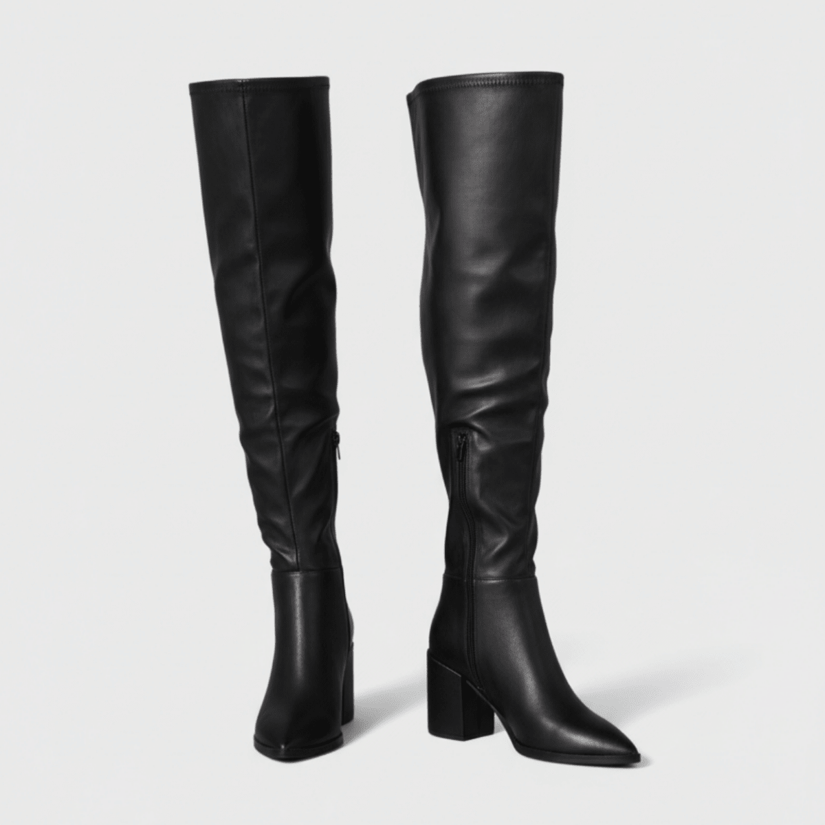 Bella Krajkové Boty Nad Kotníky s Širokým Podpatkem | Women Knee boots | Elora Praha