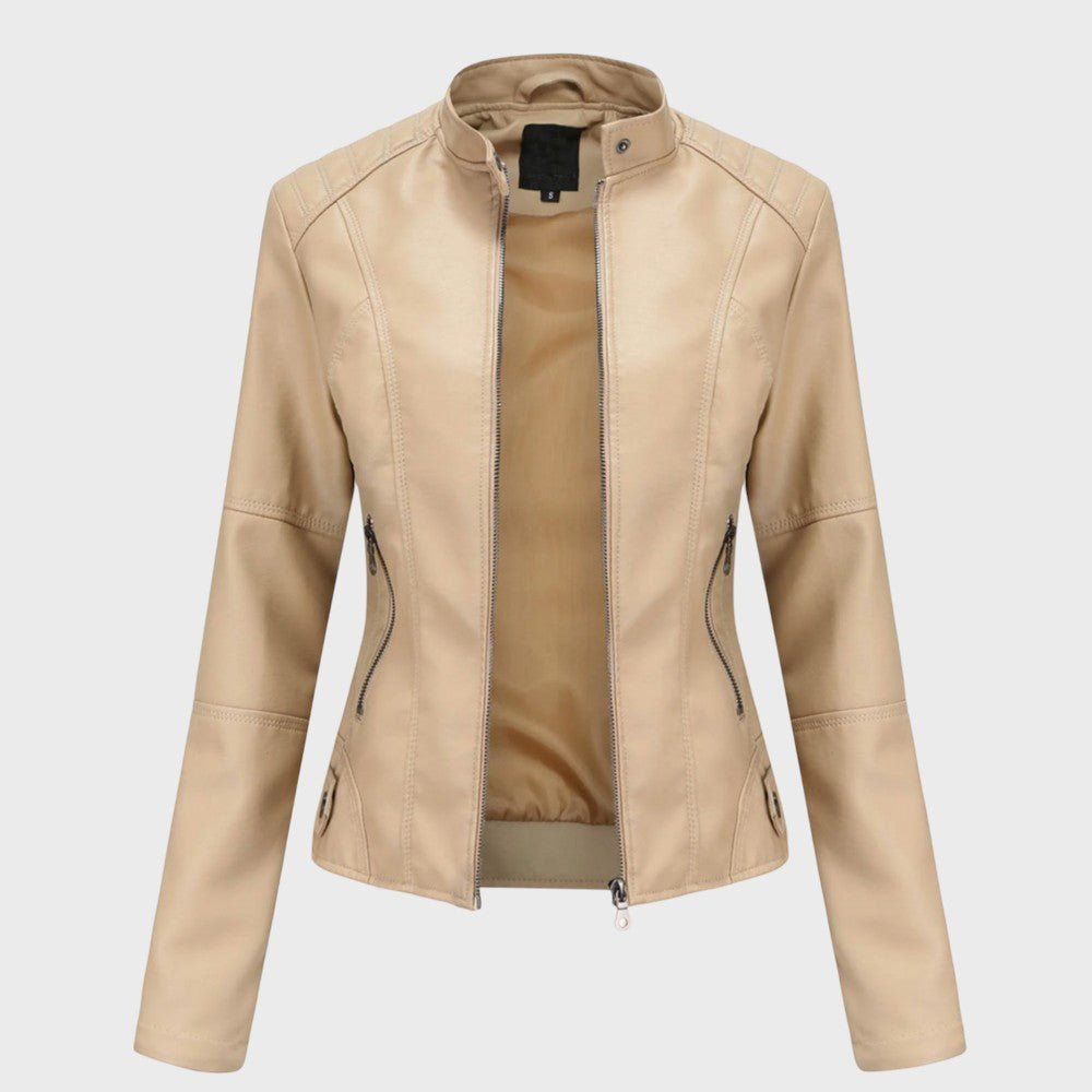 Skaistė™ – Elegantní kožená bunda | | Elora Praha
