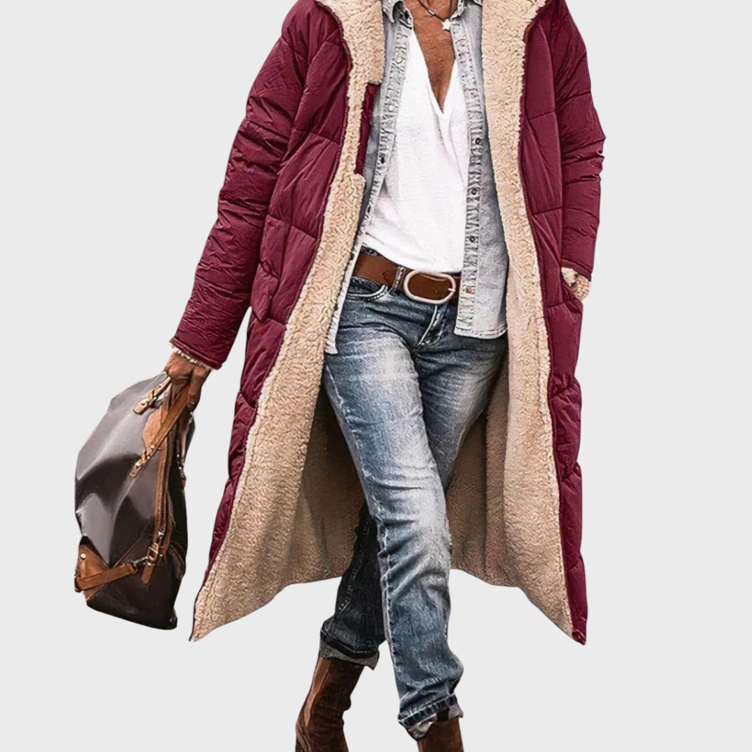 Zima | Elegantní a teplá oboustranná dámská parka | | Elora Praha