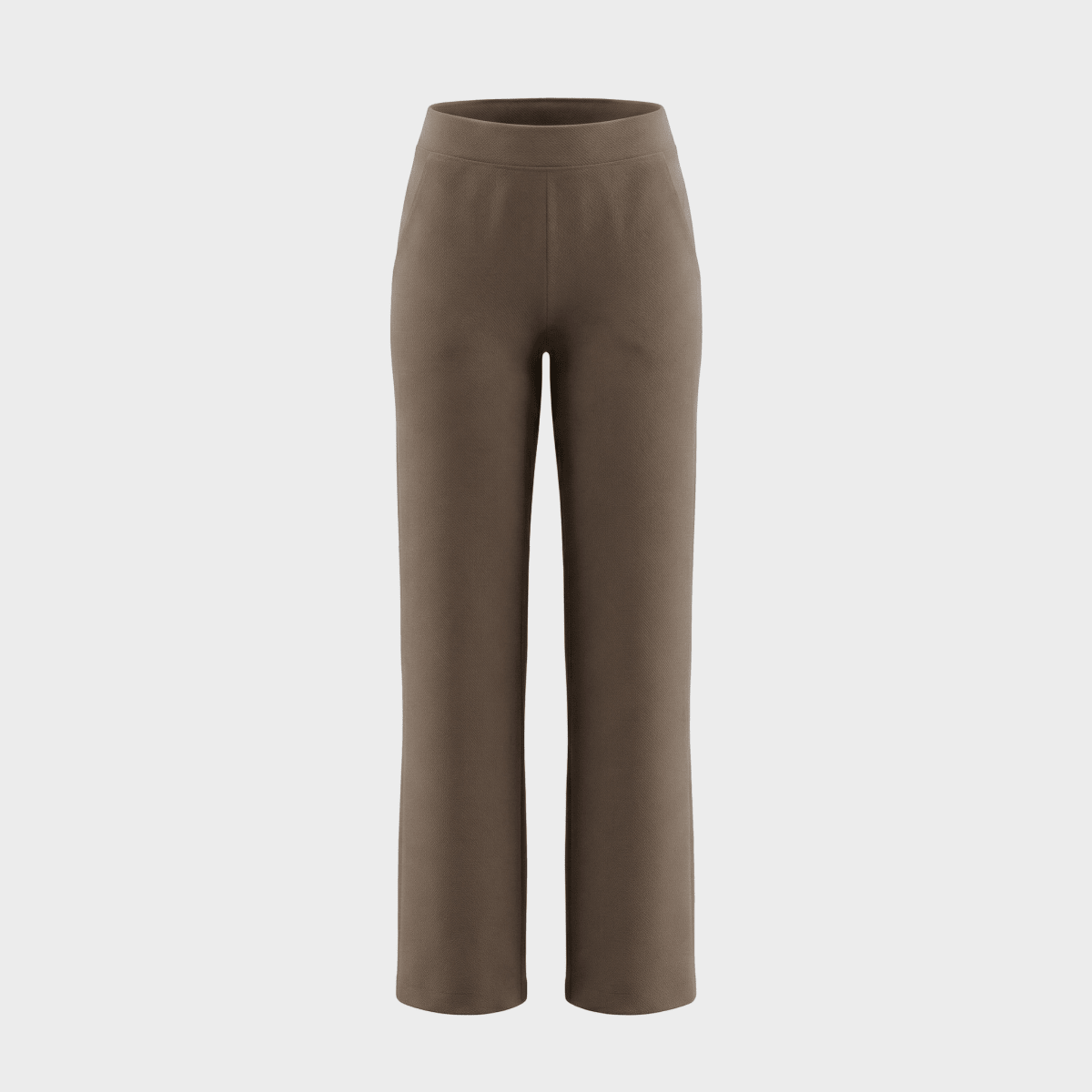 Calista™ | Dámské volné kalhoty hnědé barvy | Pantalons | Elora Praha