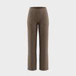 Calista™ | Dámské volné kalhoty hnědé barvy | Pantalons | Elora Praha
