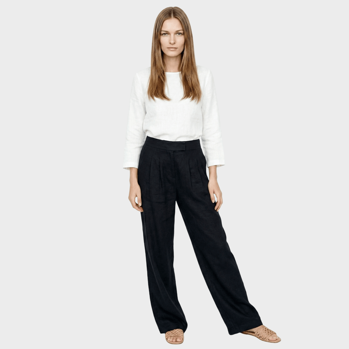 Celeste™ - Stylové a prostorné kalhoty | | Elora Praha
