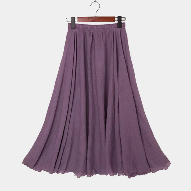 Sintija™ - Elegantní Sukně s Vysokým Pasem