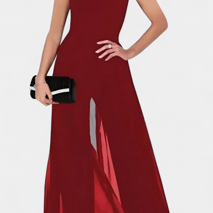 Nadia Mono Elegantní bez Rukávů s Předním Průhledem | | Elora Praha