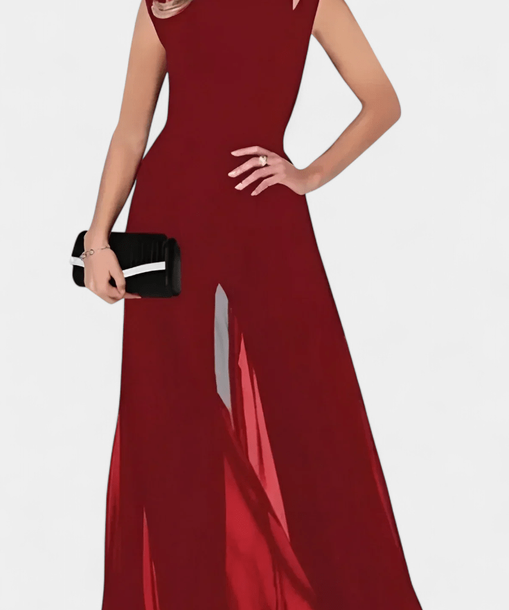 Nadia Mono Elegantní bez Rukávů s Předním Průhledem | | Elora Praha