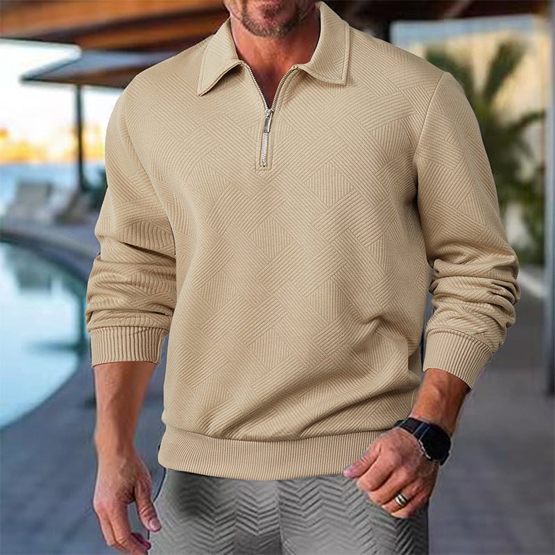Tomáš – Polopullover s Zipem pro Muže | | Elora Praha