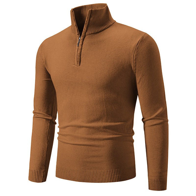 Tomáš – Polo - Pullover s Zipem pro Muže | | Elora Praha