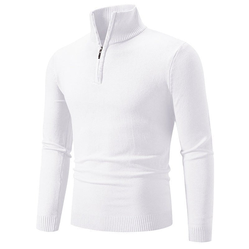 Tomáš – Polo - Pullover s Zipem pro Muže | | Elora Praha