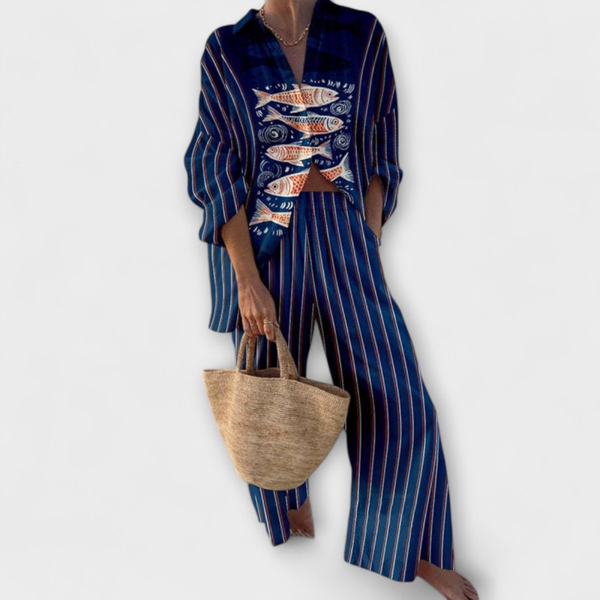 Zairin™ - Modrý Koi designový set | | Elora Praha
