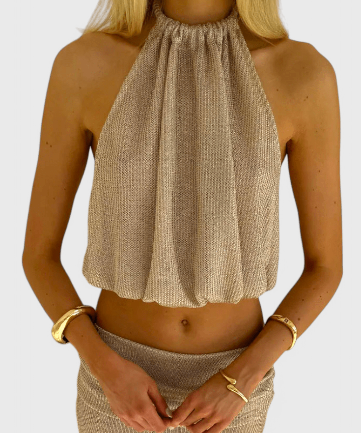 Zhenya Dvoudílný Halter Set | | Elora Praha