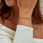 Zlatý náramek s klipy | Bracelet | Elora Praha