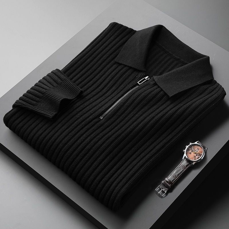 Tomáš – Pánský Polopullover s Zipem | | Elora Praha