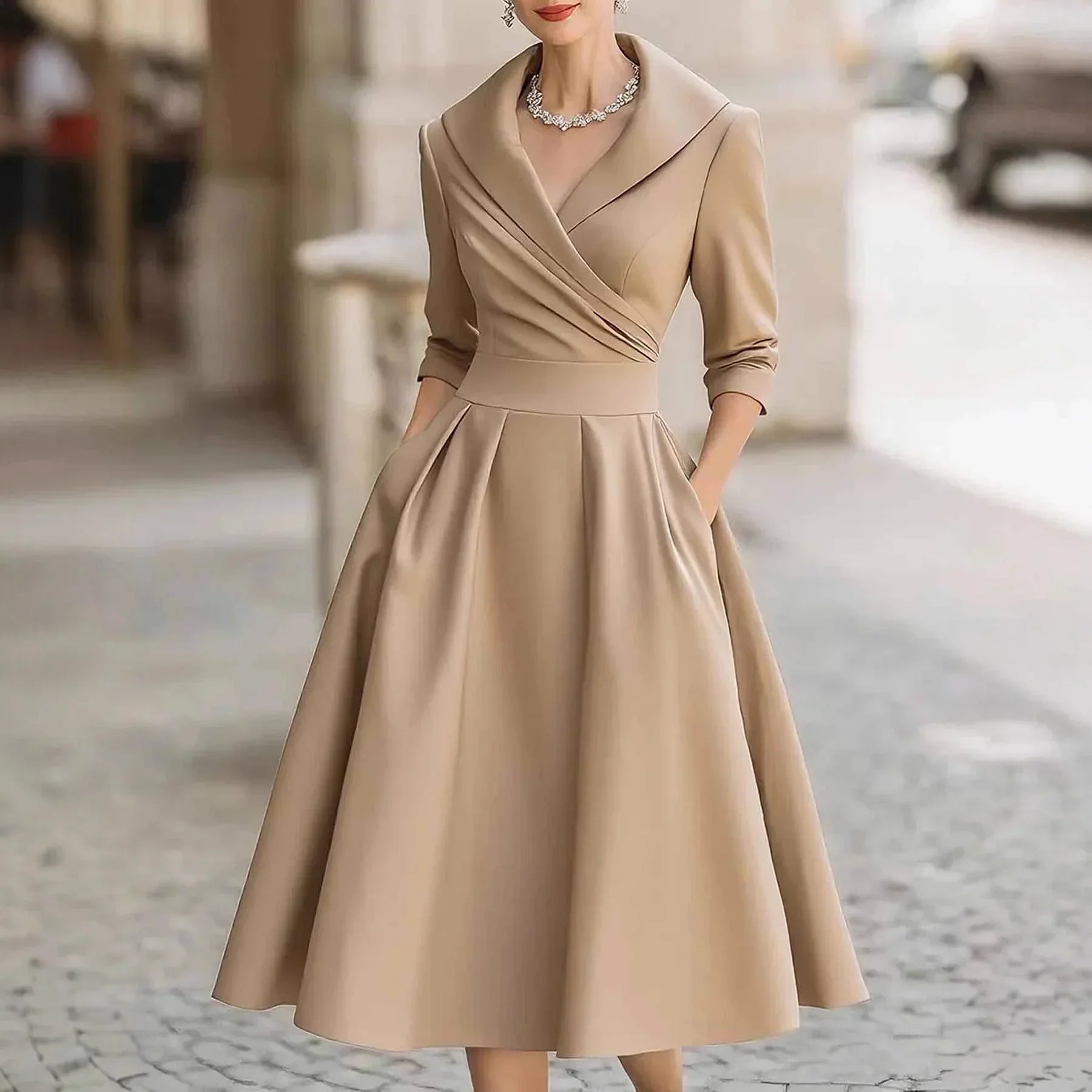 Denize – Elegantní splývavé šaty pro každou příležitost
