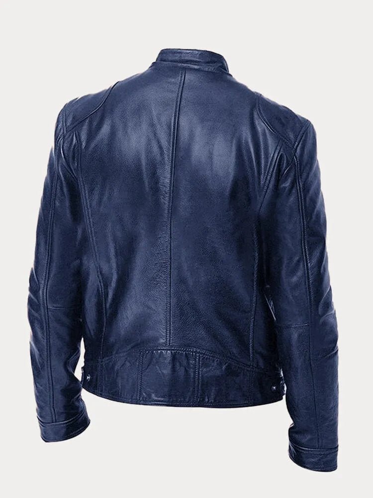 Viktor – Casual Kožená Bunda Nadčasový Design | | Elora Praha