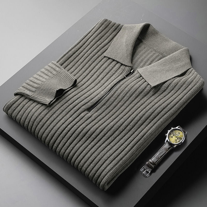 Tomáš – Pánský Polopullover s Zipem | | Elora Praha
