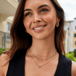 Čistý bílý perlový náhrdelník | Necklace | Elora Praha