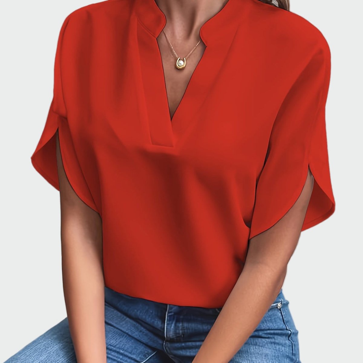Karolina™ - Košile s drapovaným designem | | Elora Praha