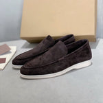 Tomáš – Elegantní Casual Semišové Pánské Slipony | | Elora Praha