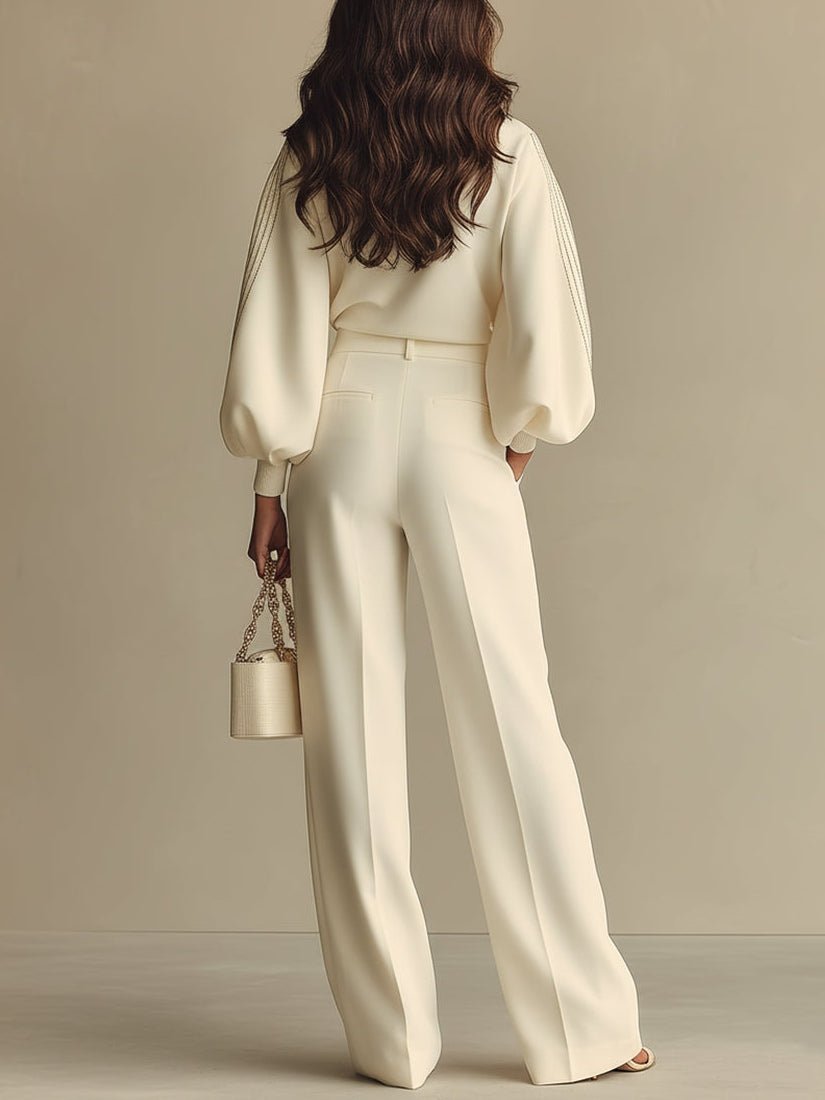 Pletený set Cream | Matching Sets | Elora Praha