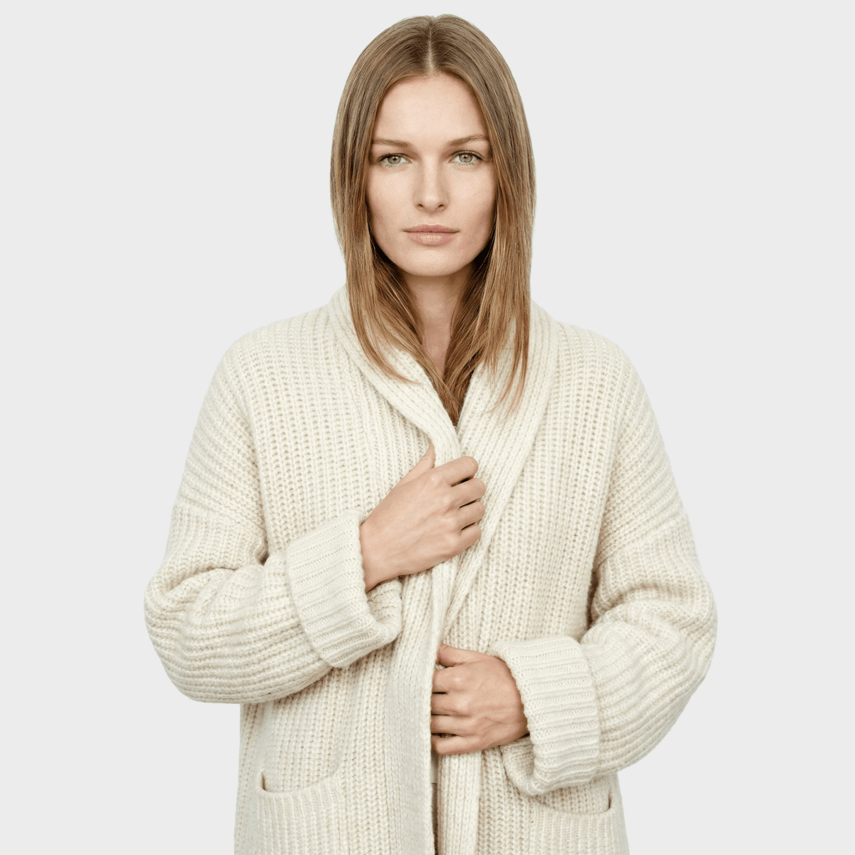 Aistė™ – Elegantní Měkký Kardigan | | Elora Praha