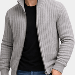 Tiberius™ – Elegantní cardigan se zipem | | Elora Praha