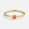 Zlaté prsteny s narozeninovým kamenem | Ring | Elora Praha