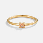 Zlaté prsteny s narozeninovým kamenem | Ring | Elora Praha
